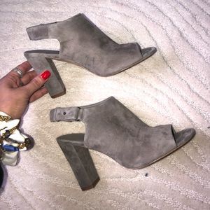 Vince Hartley Slingback Suede Sandal